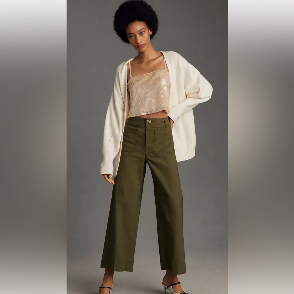 Anthropology Mauve Collette Pants